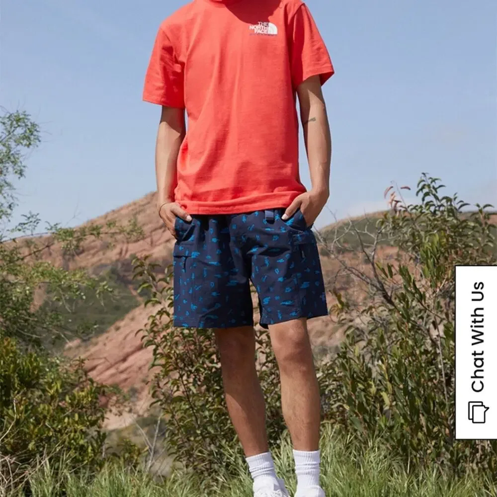 The North Face classic V belted shorts